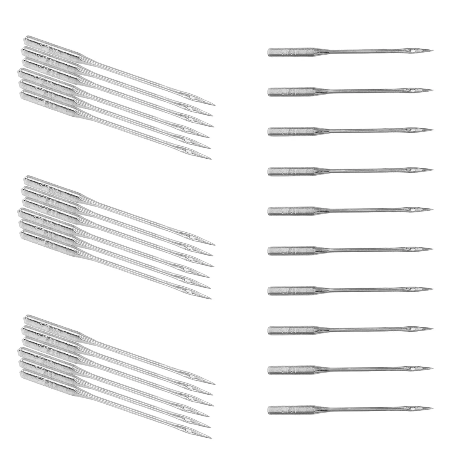 

50Pcs Heavy Duty Universal Sewing Machine Needles for Household Embroidery Quilting Multipurpose Compatible Accurate Stitching