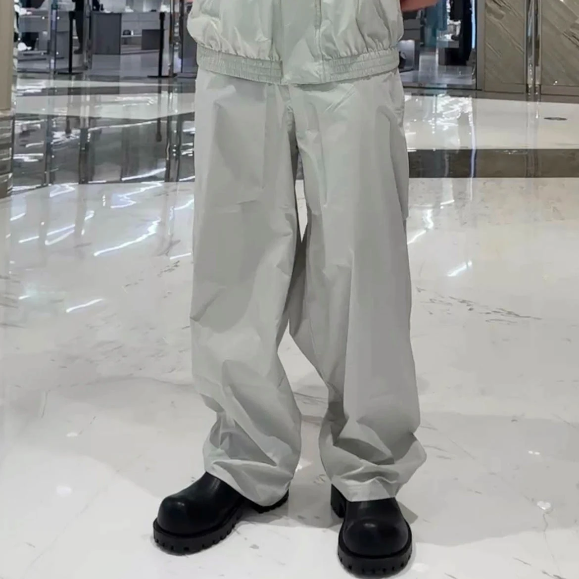 

Firmranch 25ss Soft-shell Солнцезащитная ветровка для улицы Функциональная свободная куртка с воротником-стойкой и повседневные технические брюки