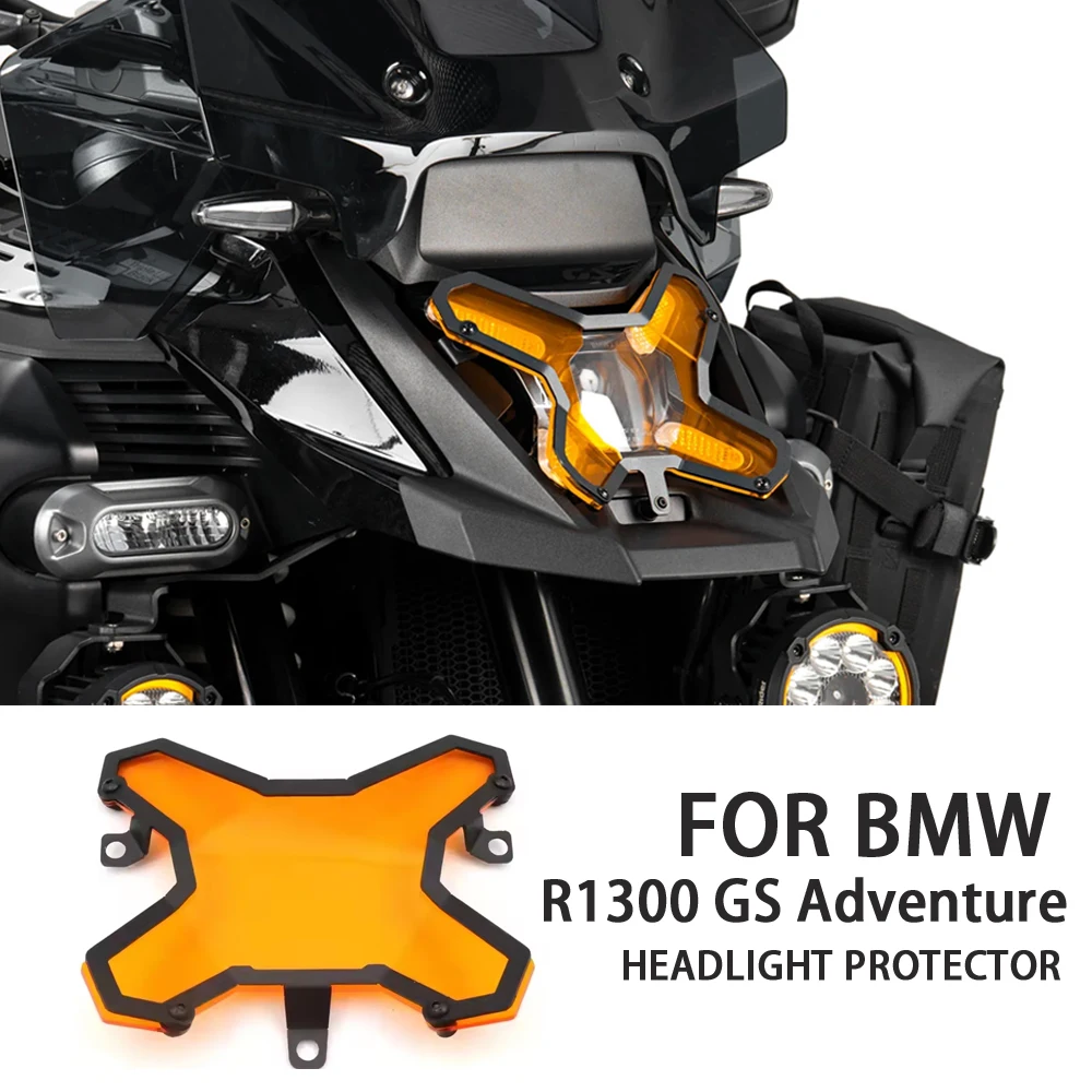 

2025 New R1300GS ADV Front Headlight Protector Guard For BMW R 1300GSA 2024 2025 Motorcycle Accessories ﻿Headlight Grill Guard