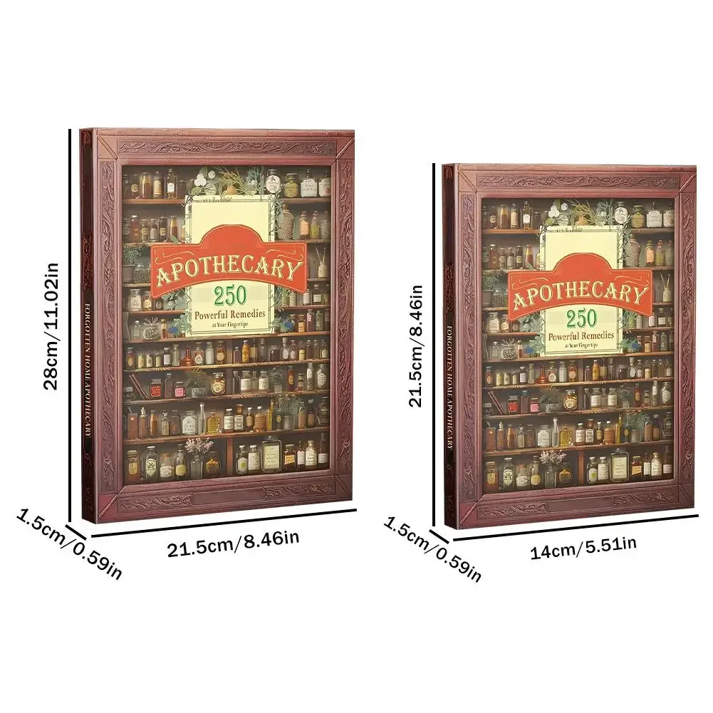 Buku Obat Herbal Dokter Rumah: 250 Obat Alami yang Kuat, Edisi A4 Baru belum dibuka