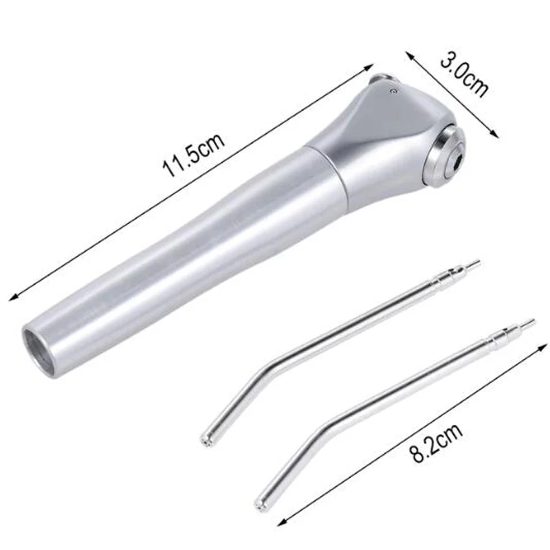 

Dental Air Water Spray Triple 3 Way Dentist Handpiece Syringe 2 Nozzles Tips Tubes Teeth Care Cleaning Equipment Tools