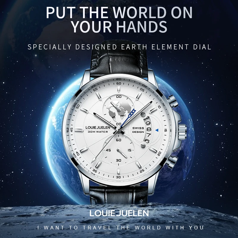 

BELUSHI новые модные кварцевые часы с тремя глазами, хронограф, деловые часы, водонепроницаемые наручные часы, мужские часы Relogio Masculino