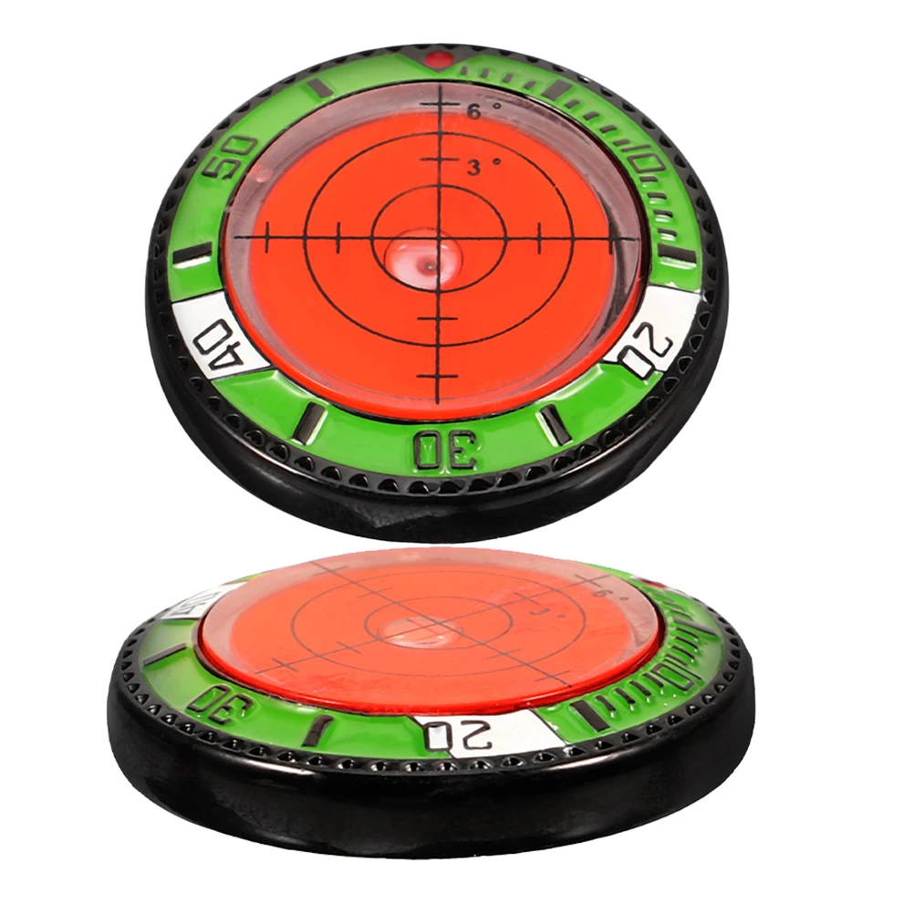 

2pcs Golf Ball Position Marker High Precision Round Lightweight Plastic Marker For Accurate Placement Durable Environmentally