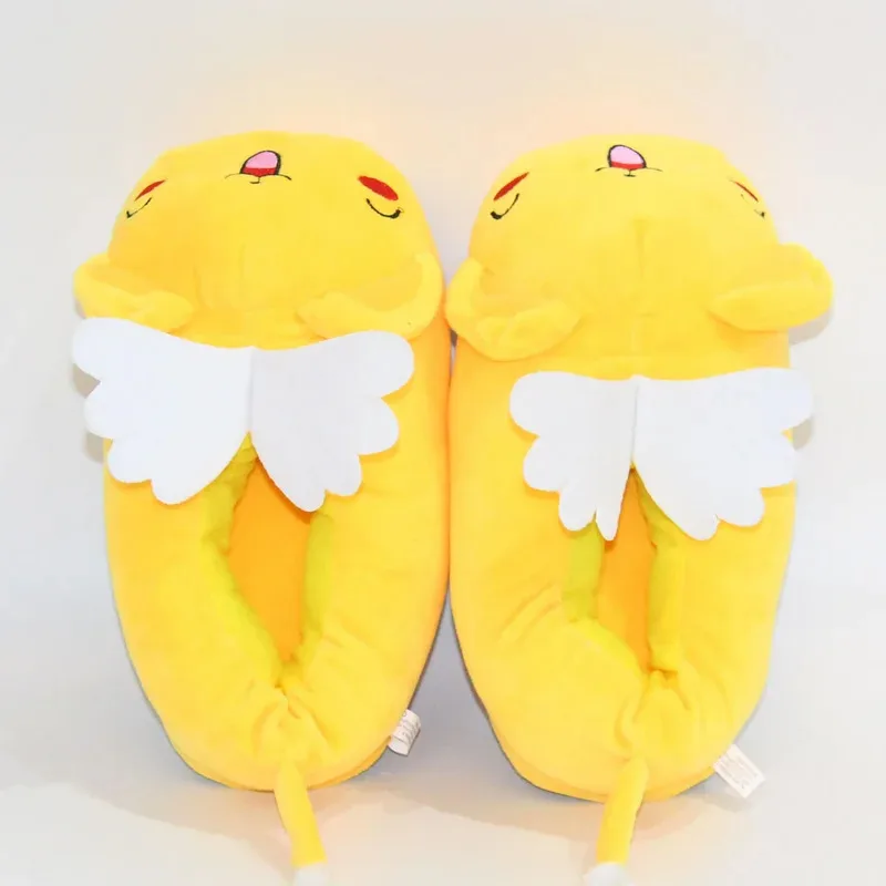 Cartoon Anime Cardcaptor Sakura Kero Soft Kawaii Fashion Slippers Adult Winter Indoor Warm Cute Shoes 2025 Hot Sale Girls Gift