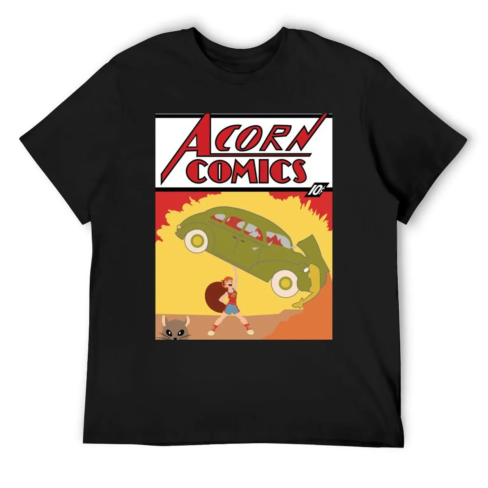 Acorn Comics #1 T-Shirt hippie clothes blanks plus size tops rapper graphic tees men tshirt