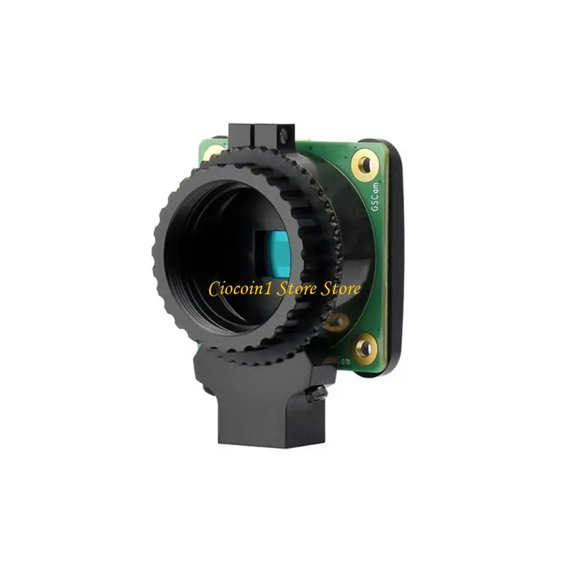 

Модуль камеры 1.6 МП для Raspberry Pi с глобальным затвором, поддержка объективов с креплением C/CS для промышленного применения