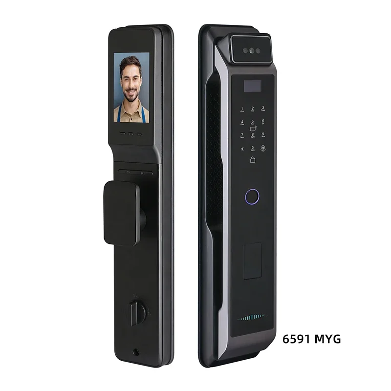 

003 Smart Lock With Reasonable Price 3D Face Recognition Full-automatic Smart Lock