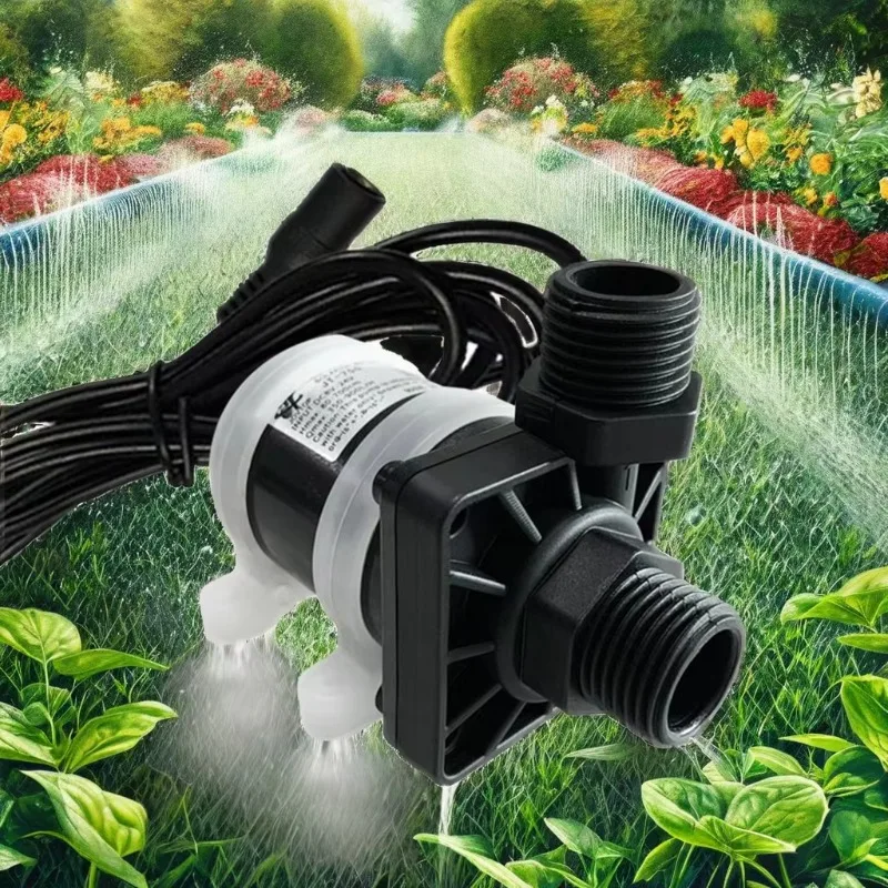 High voltage 24V 12 volt diaphragm small micro DC motor can be customized diving fountain hot water small space