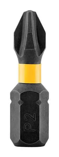 Insert Bit, 1/4In, Phillips, No 2, 1In, PK50