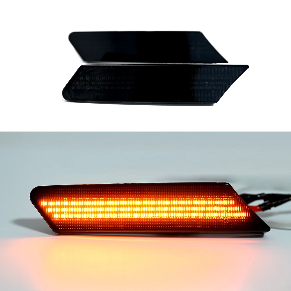 For Porsche 911 997 987 Cayman Boxster Carrera Targa Turbo 2005-2012 Dynamic Turn Signal LED Side Marker Light fender Lamps