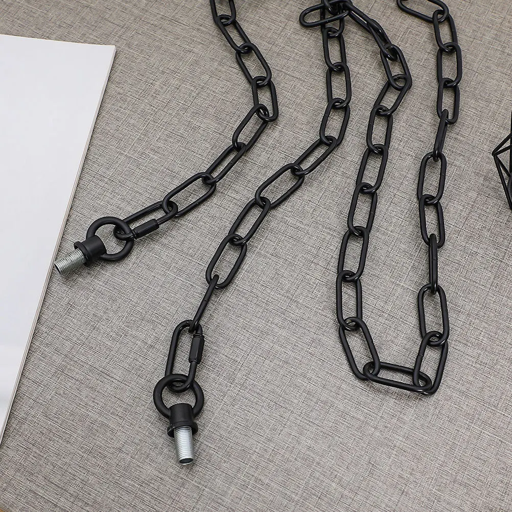 

Black Chain Light Kit Adjustable Extension Chain for Hanging Pendant Lights Crystal Lamp Accessories Decorative Lighting