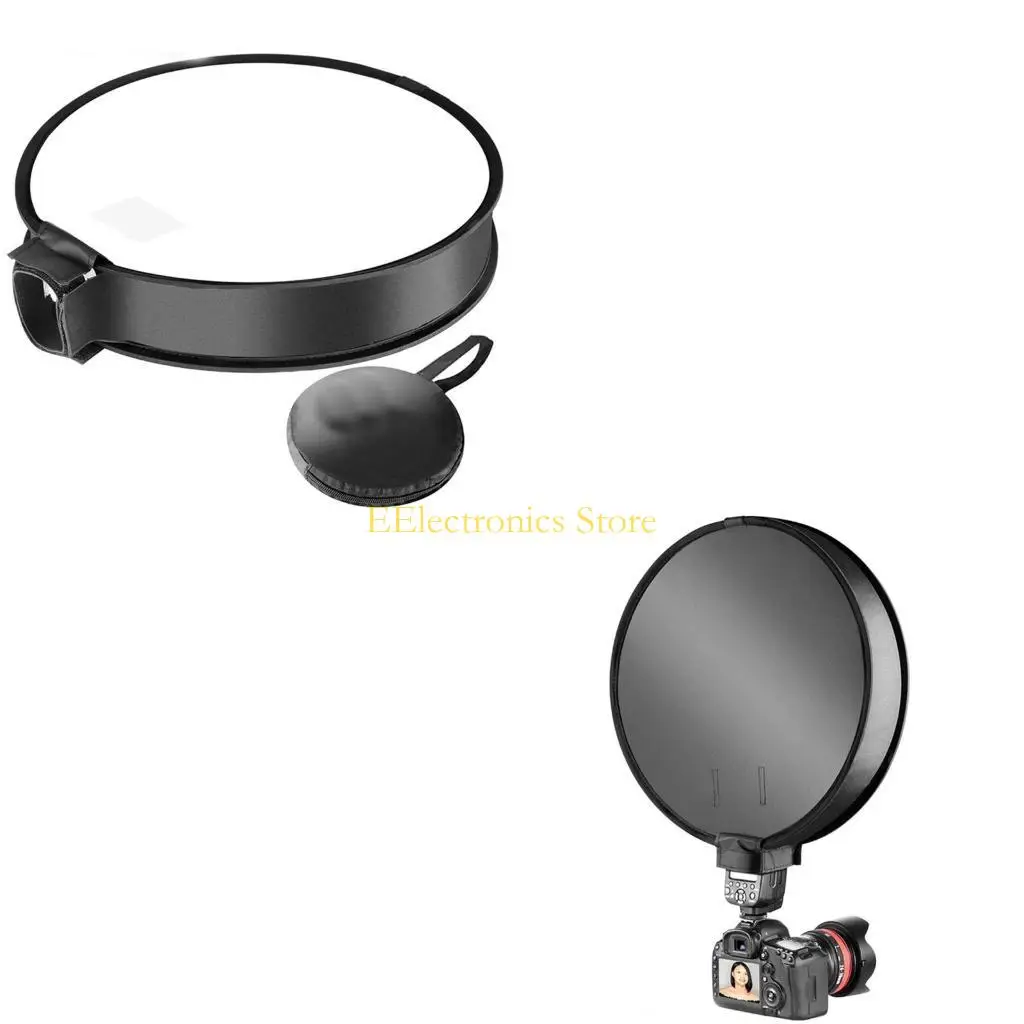 B03C 30cm/40cm Universal Mini Round Softbox Portable Flash Diffuser Soft Box for DSLR Cameras Photo Speedlite Tent
