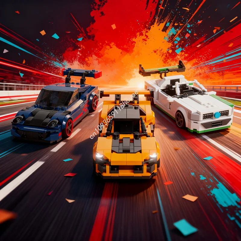 770 stücke MOC Follower Spezielle Stadt Champions Modell Gebäude Weihnachten Geschenk Blöcke Konstruktion Montieren DIY Kreative Spielzeug Ziegel