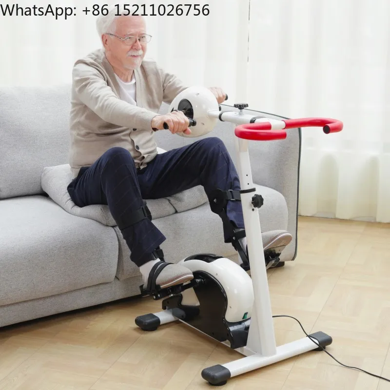 Cerebral Stroke Physical Therapy Rehabilitation Automatic Physiotherapy Pedal Exerciser Arm and Leg Pedal Exercise Bike