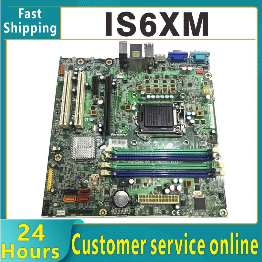 IS6XM REV: 1.0 for M91 M91P M6300T M8300T Desktop motherboard LGA 1155 DDR3 100% testing