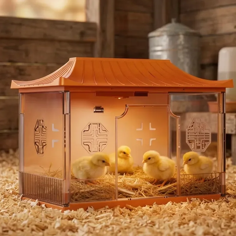 HHD Used Plastic Poultry Chick Brooder Box with Accurate Temperature Control Quail Bird Brooding Box