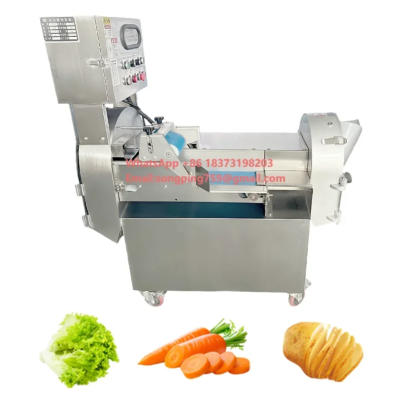 

Electric Vegetable Slicer Fruit Slicer Machine Cutter Vegetable Shredder Machine Commercial Vegetable Slicer