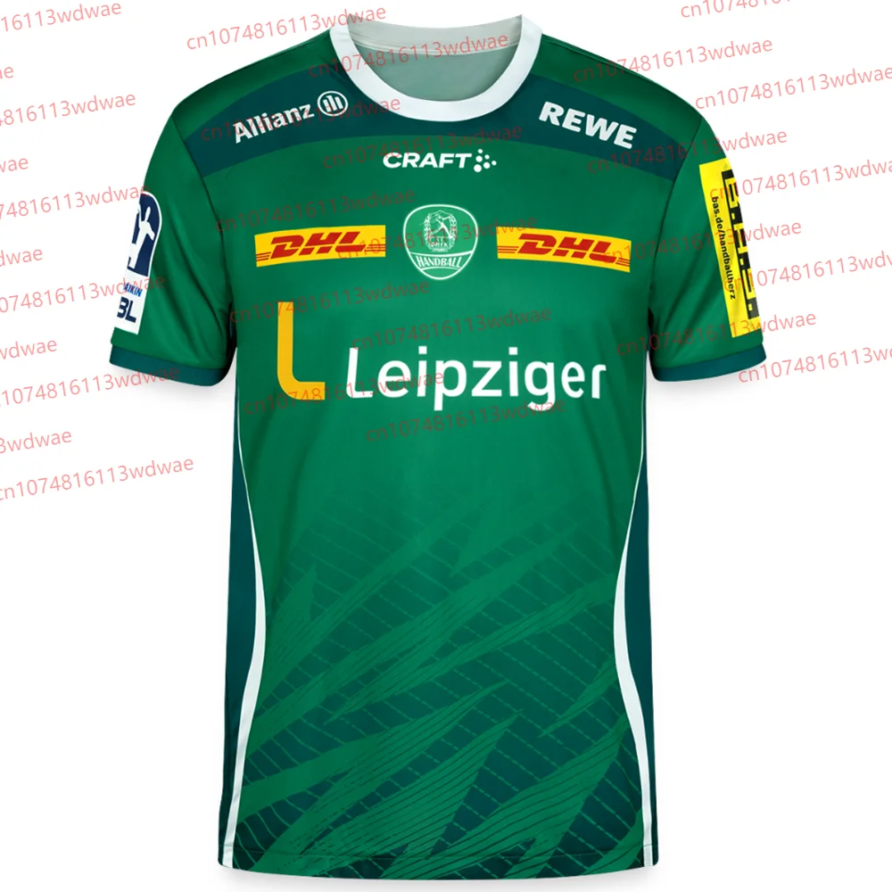 T-shirt Für Männer Deutschland SC DHfK Leipzig Handball Shirt Jugend Kind Sportwear Training Uniform Atmungsaktive Handball Jersey Kit