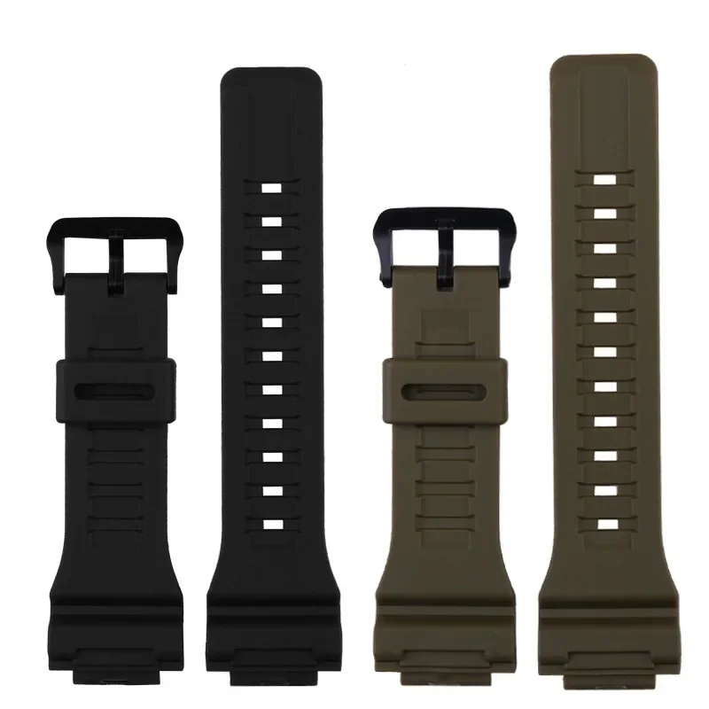 Silicone Watch Band Resin Watch Band Suitable for Casio AQ-S810W AQS810WC 5208 Rubber Watch Accessories 18mm