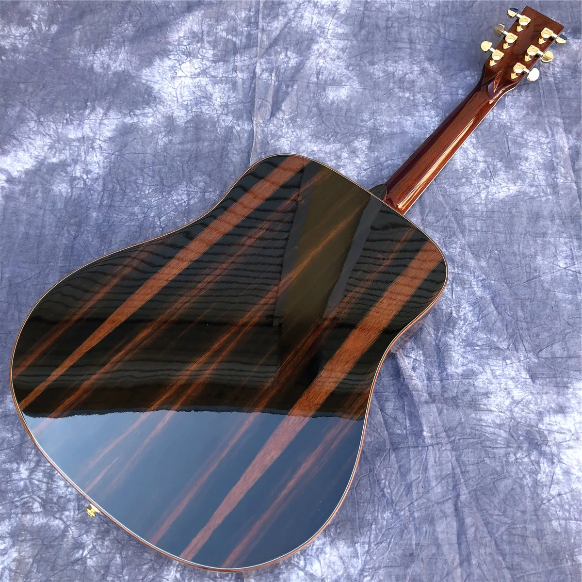 Solid Cedar Top Abalone Inlays Ebony Fingerboard, D Type Cocobolo Body Acoustic Guitar, 41\