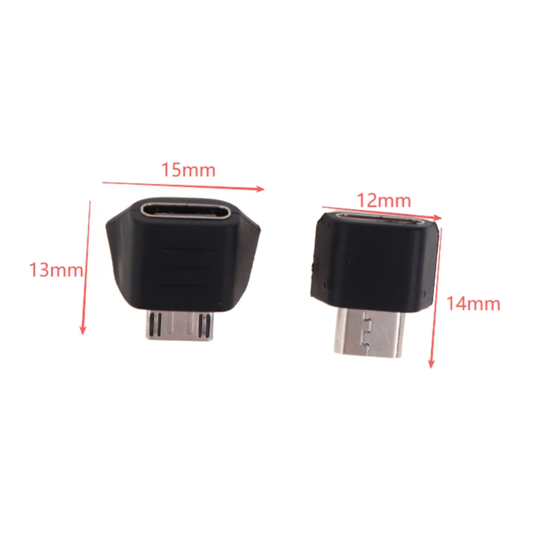 B*1PCS Black For G502/Master Wireless Mouse Universal Adapter Android Micro To Type C Head Replacement Repair Parts