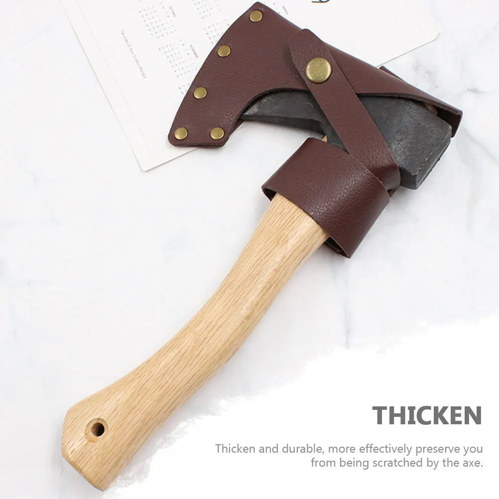PU Hatchet Cover Waterproof Protective Sheath for Outdoor Camping Hiking Survival Tactical Tools