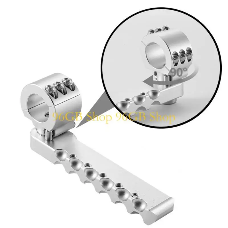 96GB Collapsible Foot Pegs For R1300GS Heavy Duty Bikes Anti Slip Textured Surfaces Reinforced Aluminum Construction Ergonomi