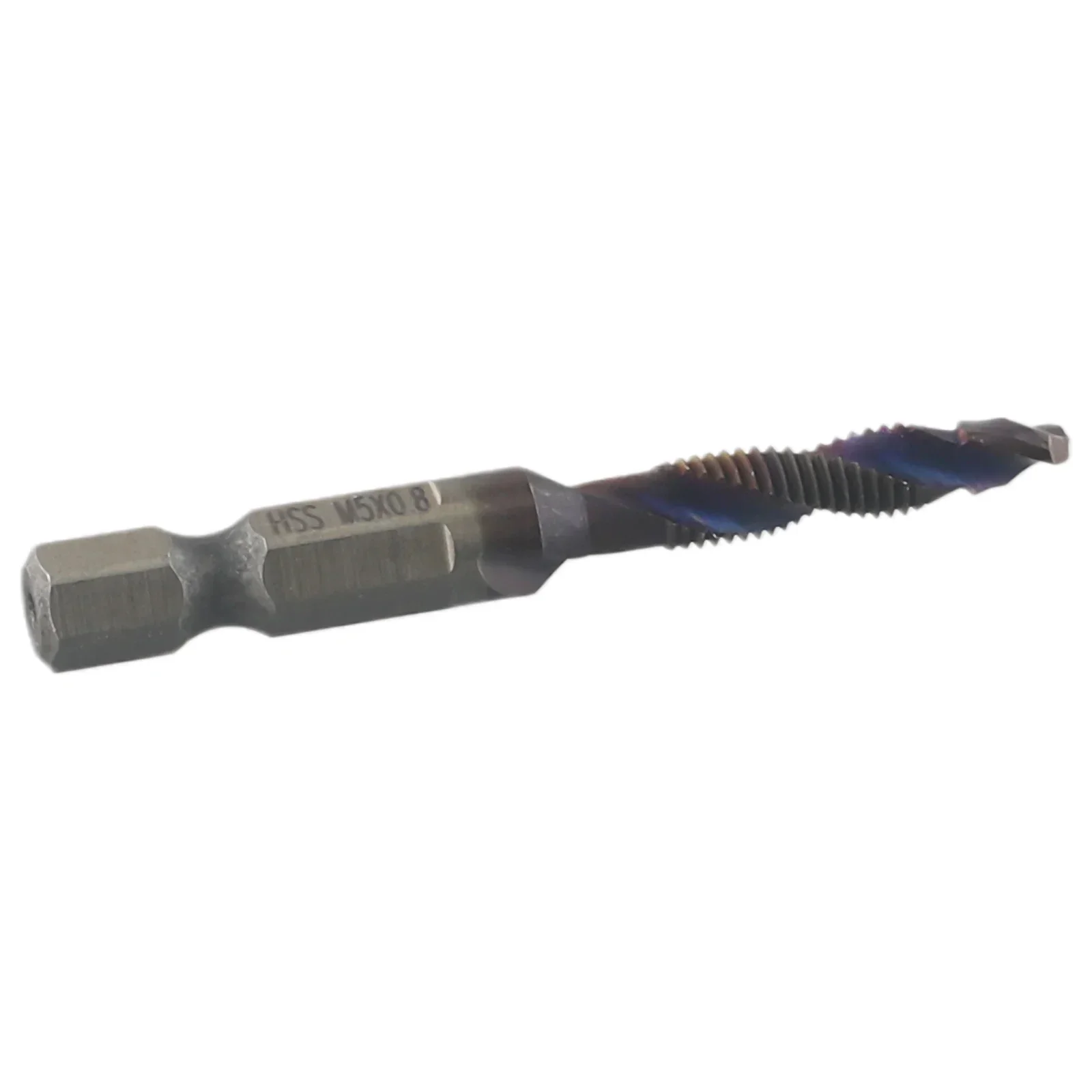 Punta da trapano pratica di alta qualità con codolo esagonale per una perforazione e un maschiatura rapida Rubinetto composto in acciaio ad alta velocità M3-M10