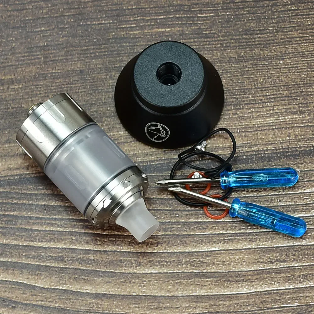 Wolfcoolvape Hussar Gobby MTL RTA - قطر 22 مم، سعة 4.5 مل، خزان قابل لإعادة البناء، رذاذ 316SS