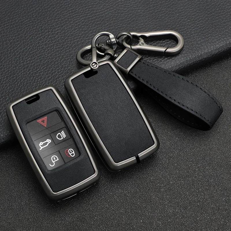 

Car Key Case Remote Control Protector Cover For Land Rover Range Rover Sport Evoque Velar Discovery 5 2018 2019 2020