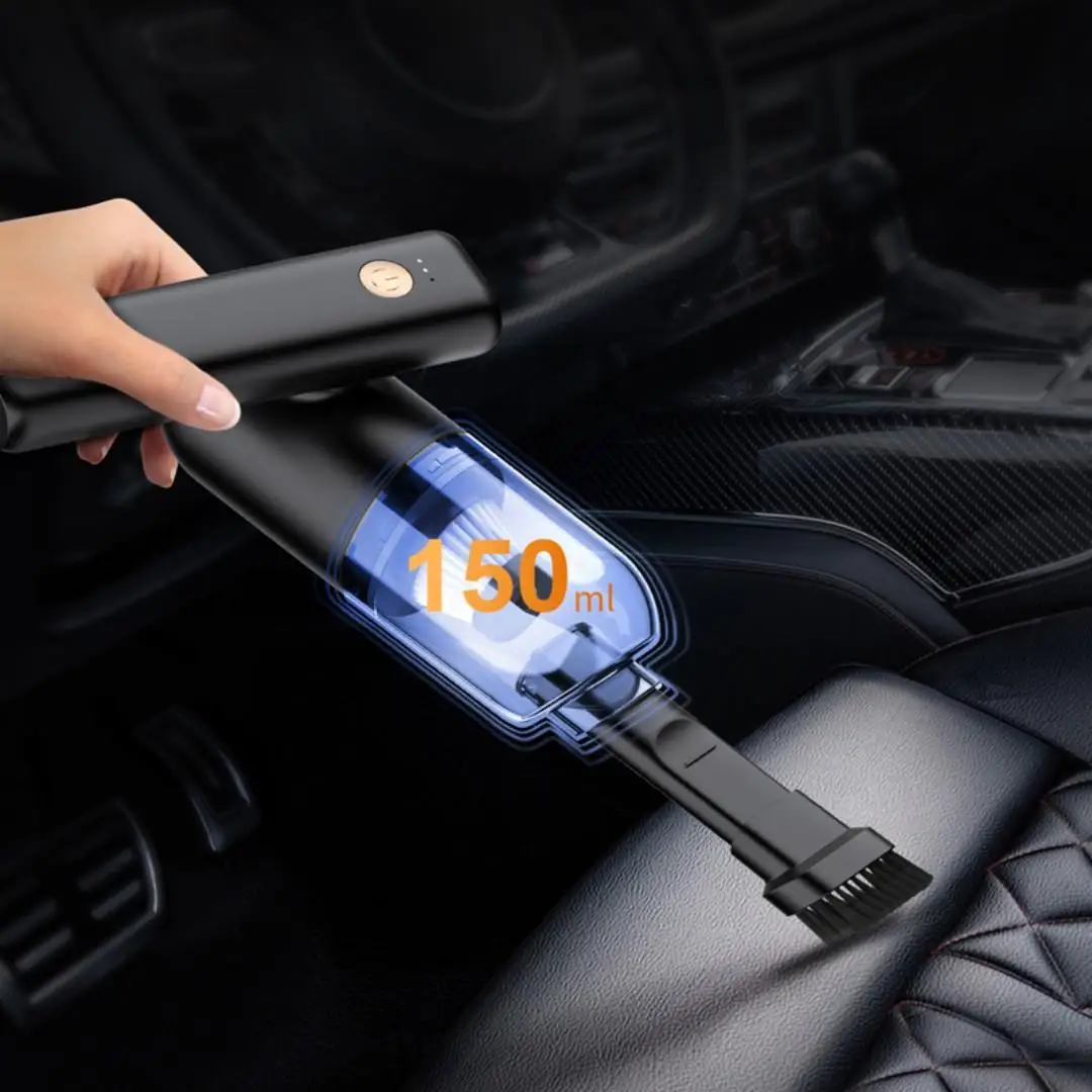 LOMY 5V 2000mAh 180 접이식 진공 청소기(손전등 포함)는 무선 강력한 진공을 불고 빨 수 있습니다.