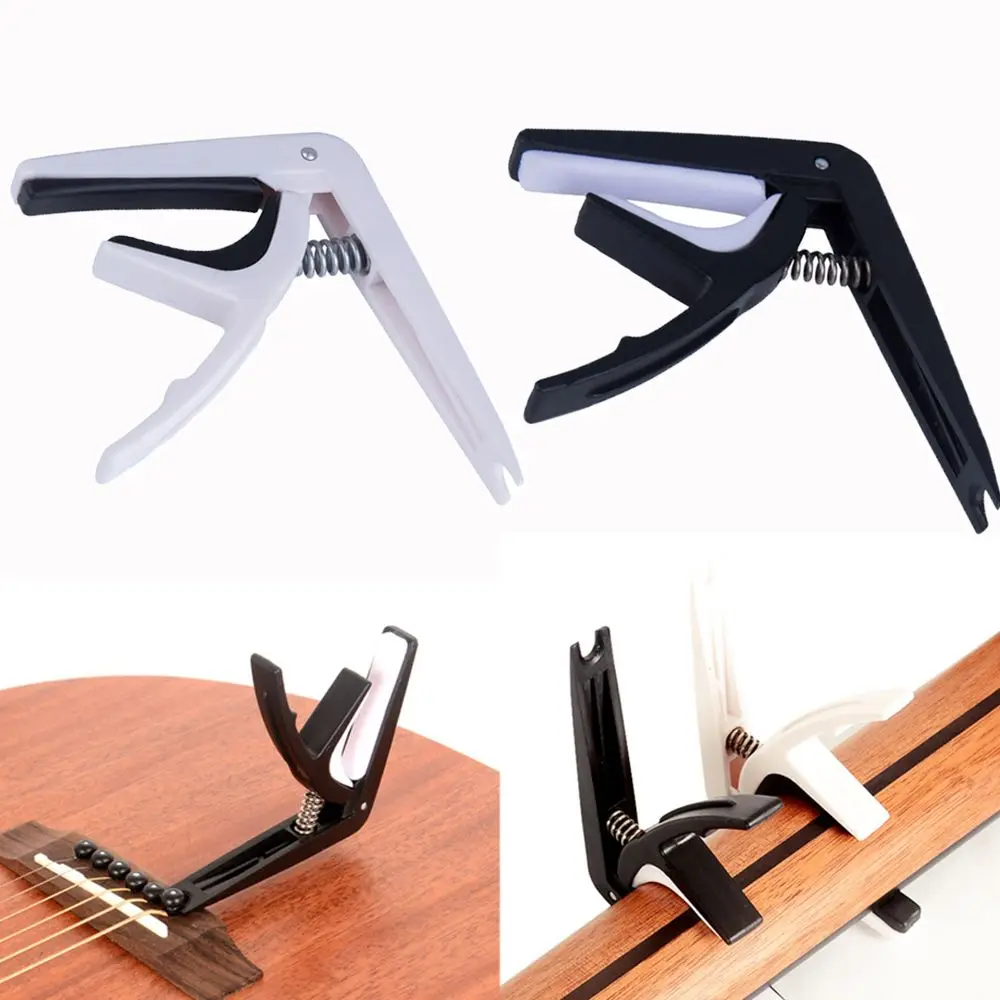Transpose Big Hand Grab Tuned Clip Musical Acoustic Tune Clamp Tuner Guitar Capo Metronome