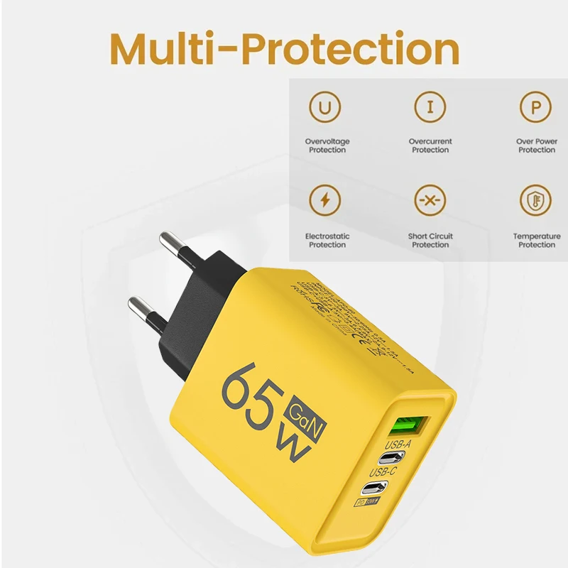 Fast Charging USB Type C Charger EU KR PD 3.0 Quick Charge Wall Charger For Phone Adapter For iPhone Huawei Samsung New