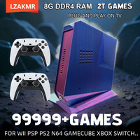 99999+GAME G3 Retro Game Box Windows 11 Batocera 2TB Game System For PS2 PS3 WIIU WII SS GAMECUBE Sega Saturn Intel