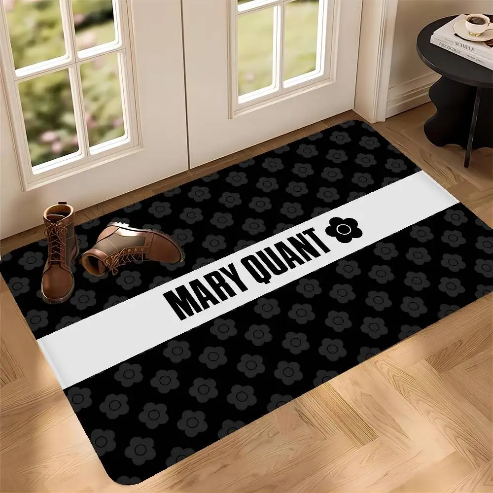 M-Mary Quant Bathroom Mat Anti-slip Absorb Water Long Strip Cushion Bedroon Mat Welcome Doormat