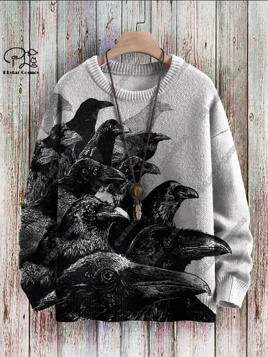 Suéter con estampado 3D de la serie de Halloween, suéter feo con