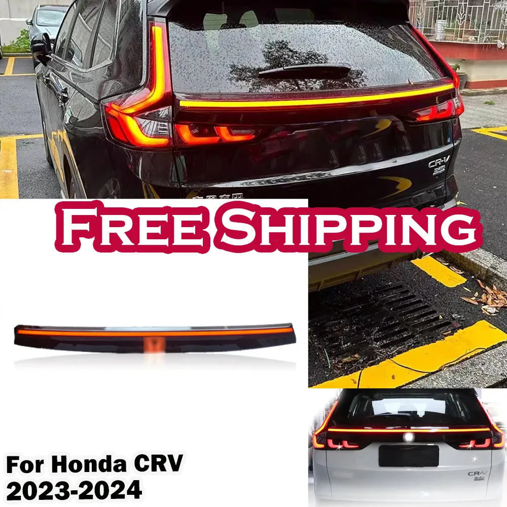 

Автомобильная задняя фара в сборе для Honda CRV 2023-2024, Модифицированная в новую CRV, динамический сигнал поворота, стоп-сигнал, автомобильная задняя фара