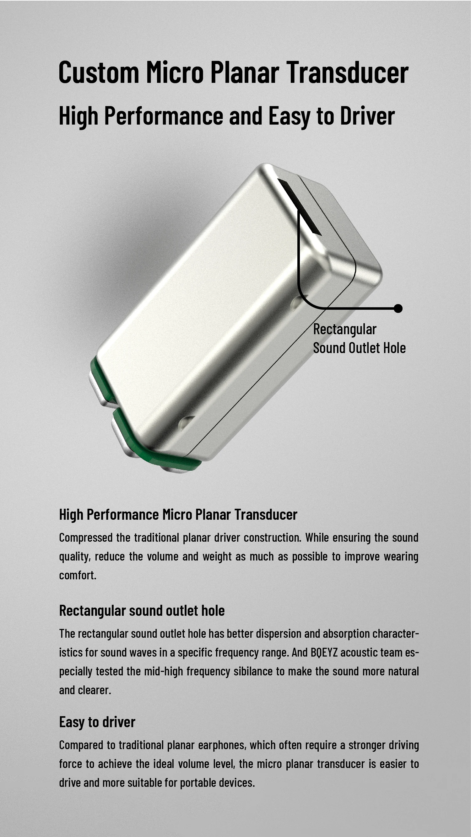 BQEYZ Christmas Event Autumn Wired Earphone Dynamic Driver IEM Upgrade Cable – Detail 4
