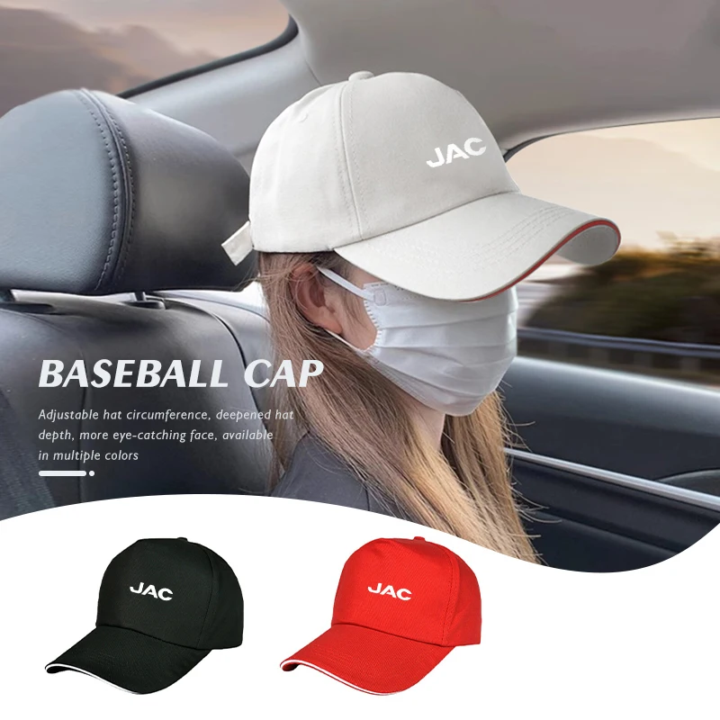 Acessórios do carro amante bonés de beisebol esportes ao ar livre boné para jac refine j3 j2 s5 a5 j5 j6 j4 t8 vapor s2 vapor
