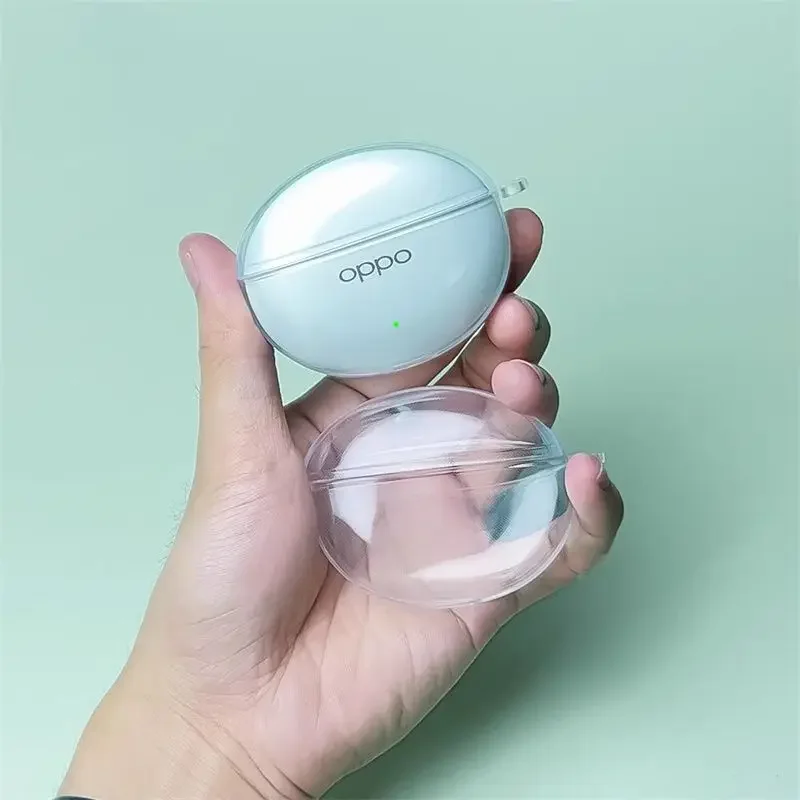 

Clear Case For OPPO Enco Free 4 Transparent Soft TPU Wirelsss Headphones Protective Cover For OPPO Enco Free 4 Earbuds Shell