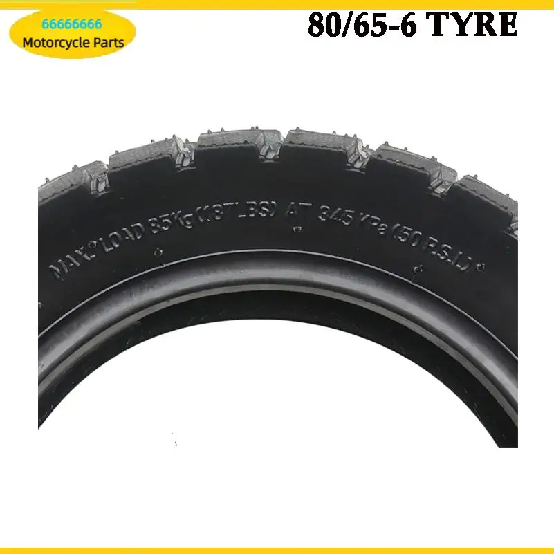 10 inch widened urban road inflatable tire 80/65-6 outer tire suitable for electric scooter thickened tire