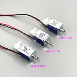 DC6V 12V 24V 2-position 3-way Valve Micro Mini Electric DC Solenoid Valve For Gas Air