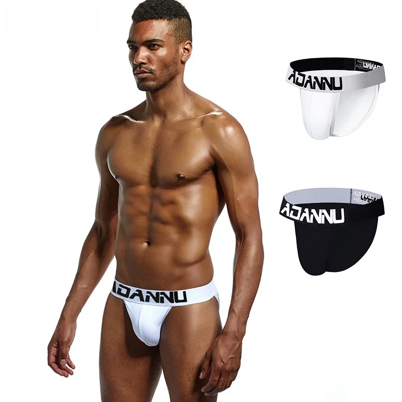 

ADNANNU мужское сексуальное дышащее нижнее белье из чистого хлопка с низкой талией, удобная спортивная верхняя одежда, повседневная одежда для отдыха