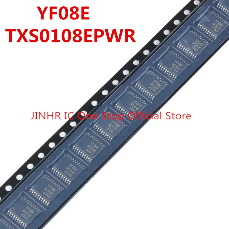 New 10PCS TXS0108EPWR TXS0108E TXS0108 YF08E TSSOP-20