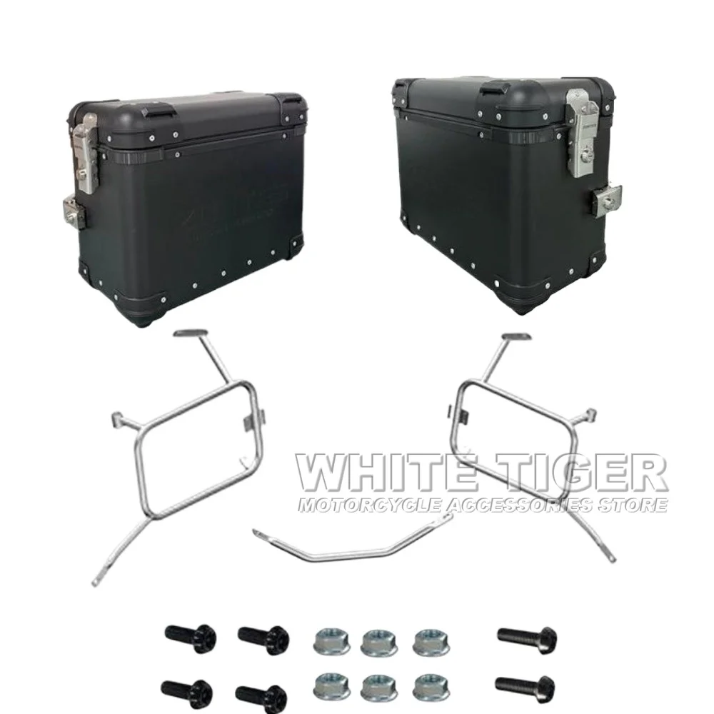 Motorcycle Modification Side Cases Three-box Rear Case Three-box Rack Side Case Bottom Rack FOR ZONTES 703T 703-T 703 T