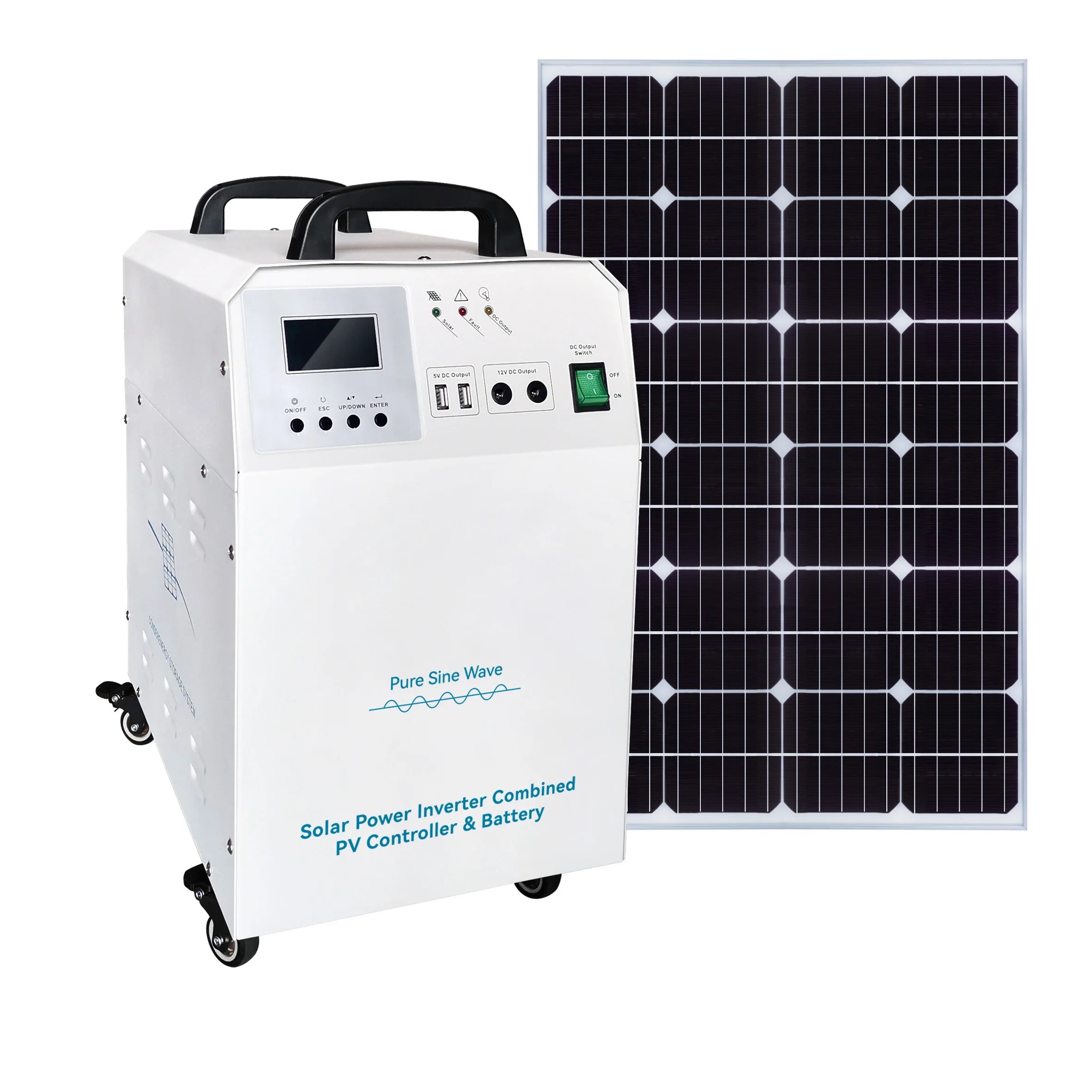 5000 watt solar generator power station 1200w 1500w lifepo4 solar generator