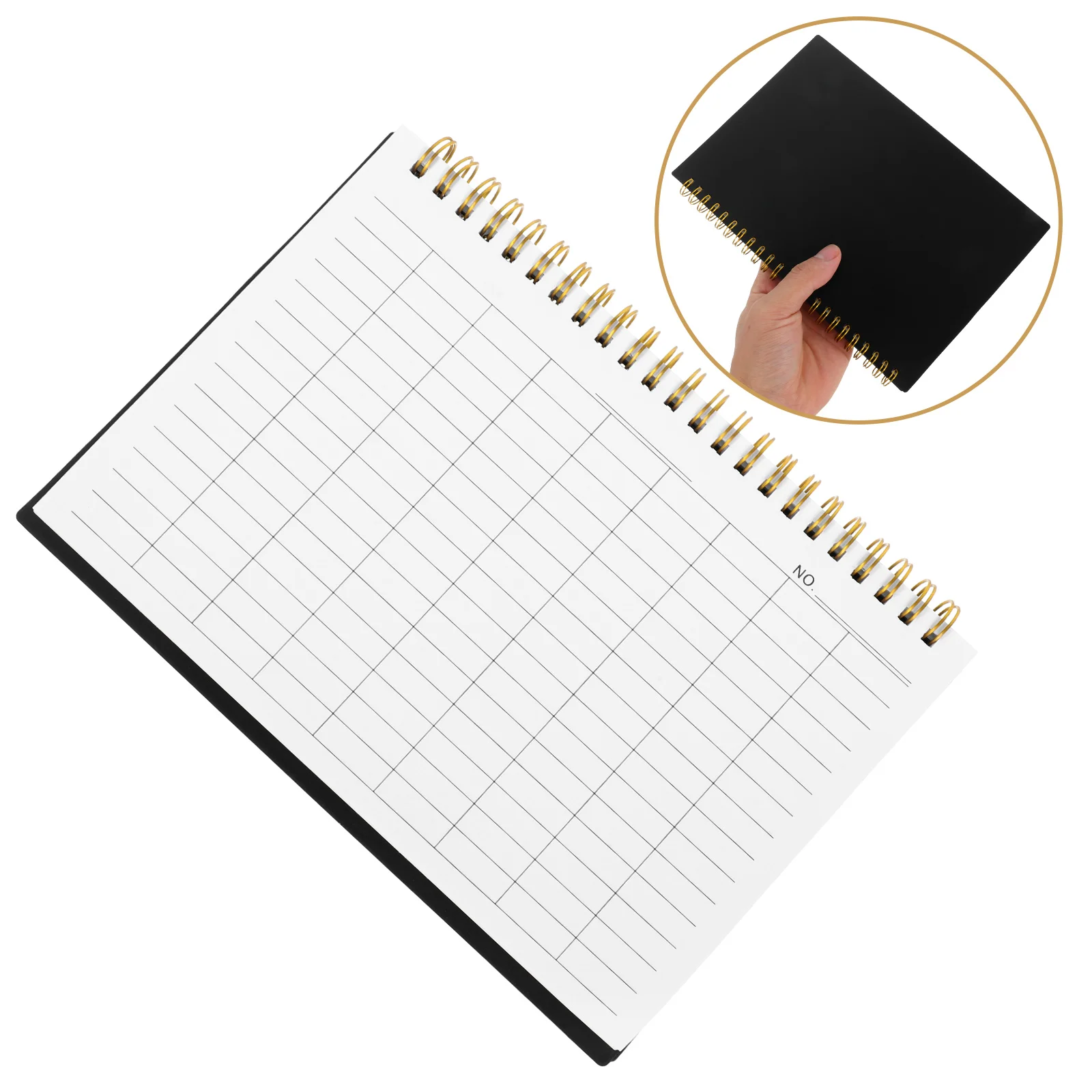 

Horizontal Record Book Inventory Log Book Accounting Ledger Notebook Stock Tracking Financial Use