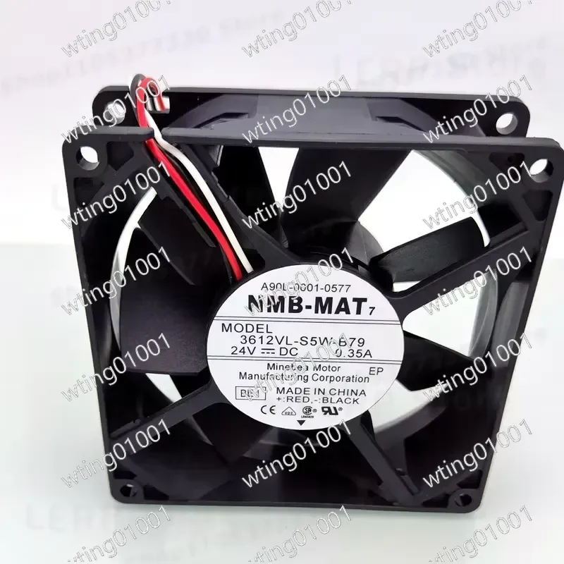 for FANUC 3612VL-S5W-B79 A90L-0001-0577 Cooling Blower Compatible with 9WF0924H203 9WF0924H205 High Performance Quiet