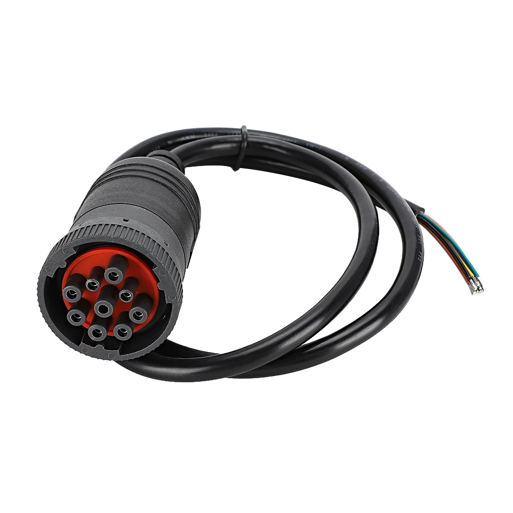 J1939‑9Pin Diagnostic Cable Adapter Connector for Cummins Universal Truck Accessory