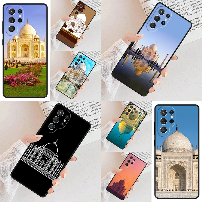 Taj Mahal India Mausoleum Cell Phone Case for Samsung Galaxy S26 Ultra S25 S24 S23 S22 S21 S20 Note10 Cover